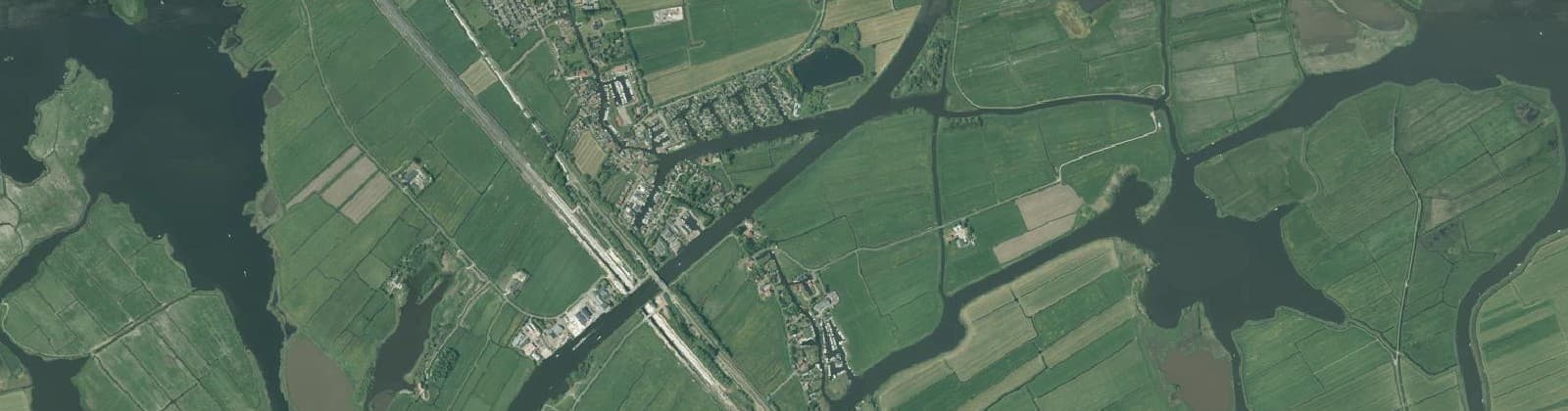 Luchtfoto van Wijk 11 Zuidoost IJlst