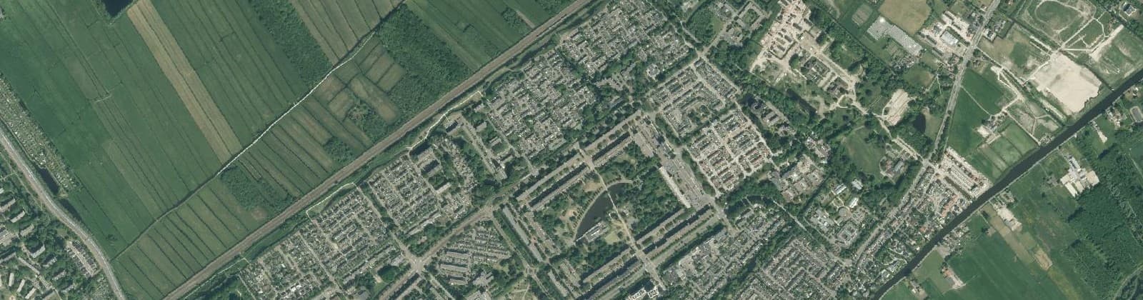 Luchtfoto van De Zijde / Duivenvoorde / Park Veursehou