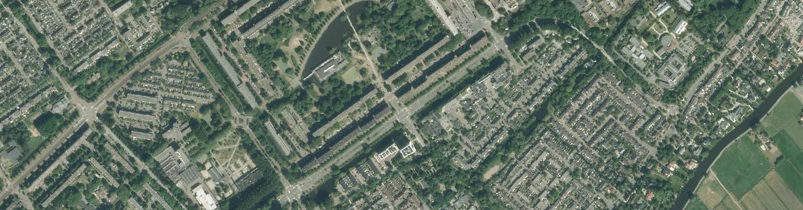 Luchtfoto van Prinsenhof