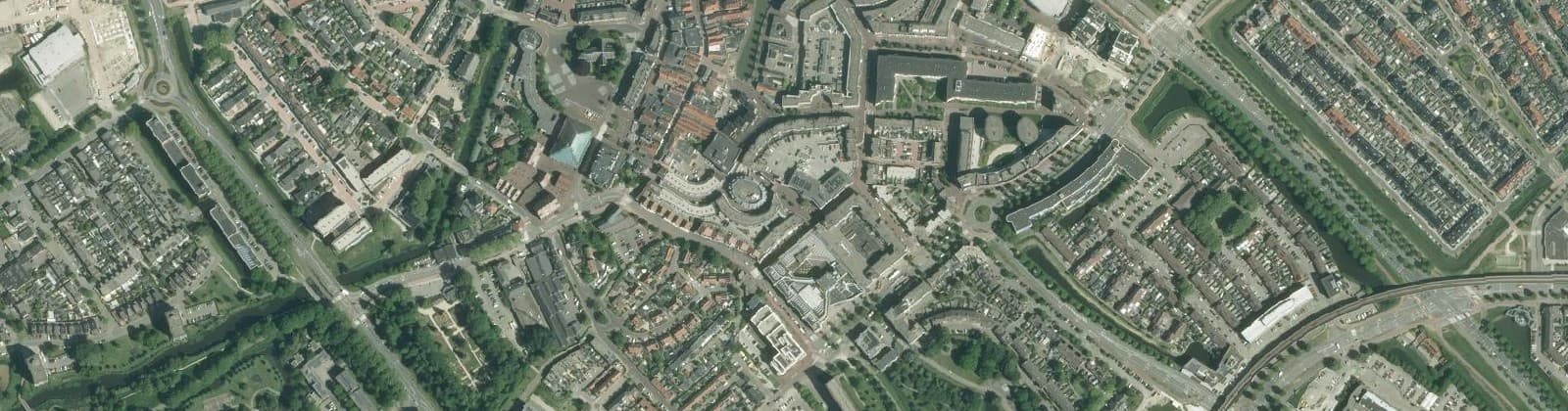 Luchtfoto van Centrum