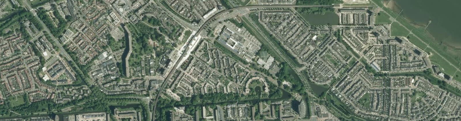 Luchtfoto van Gildenwijk