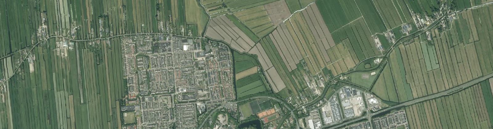 Luchtfoto van Wijk 12 Schoonhoven
