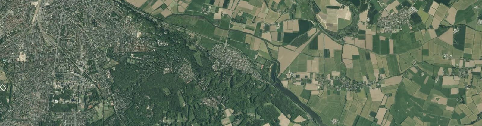 Luchtfoto van Beek