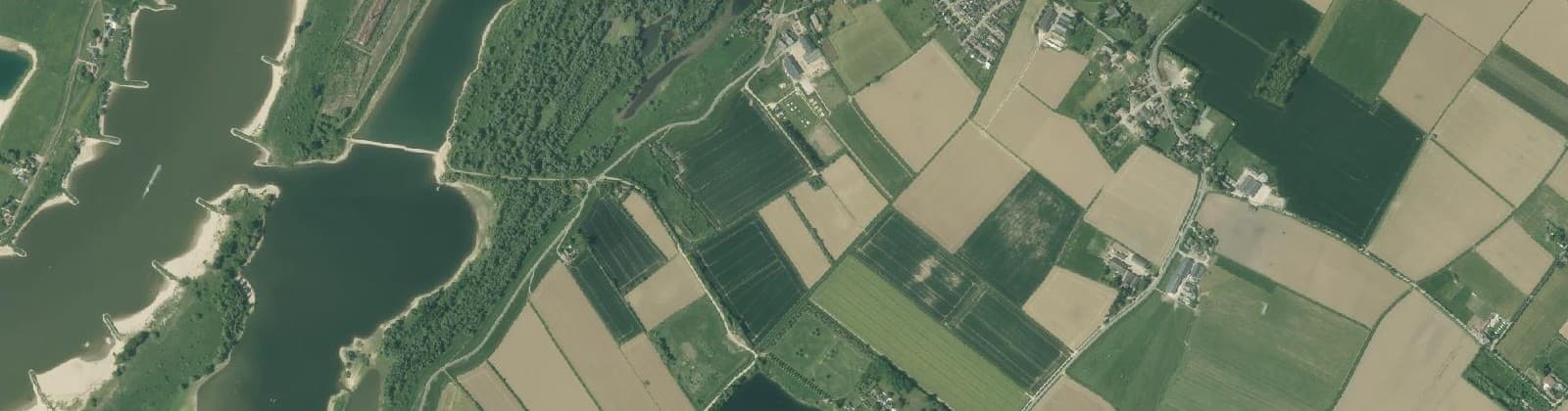 Luchtfoto van Kekerdom