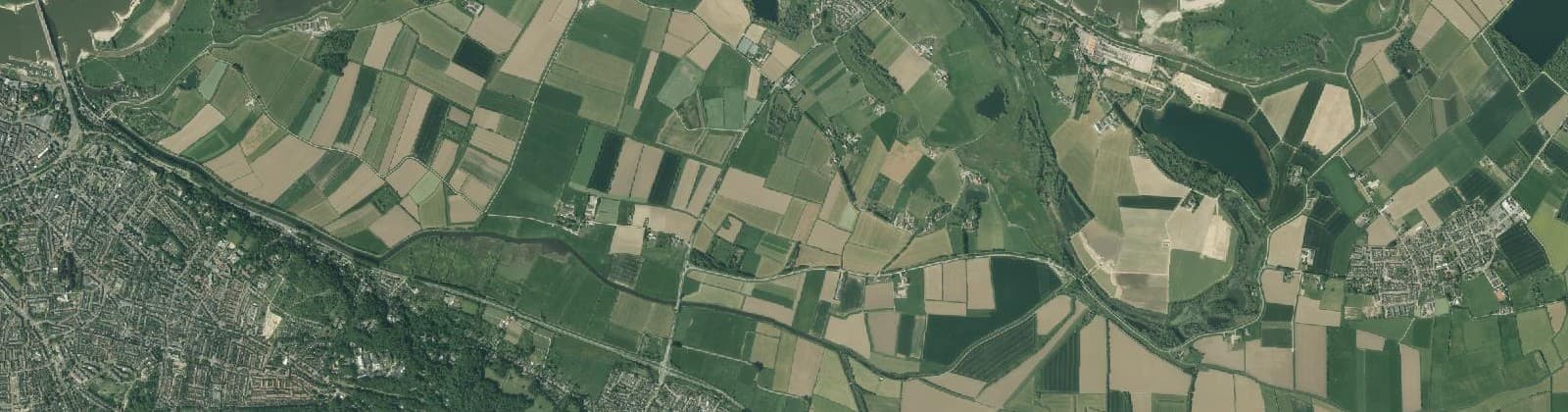 Luchtfoto van Persingen