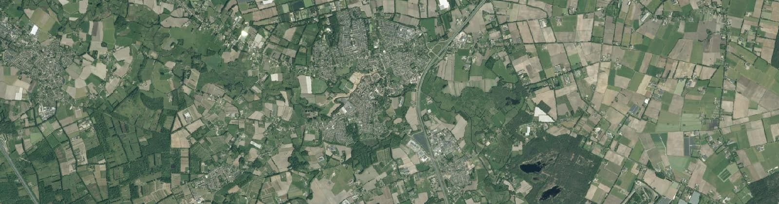 Luchtfoto van Sint-Oedenrode