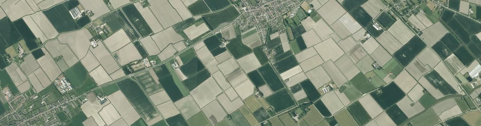 Luchtfoto van Minnertsga
