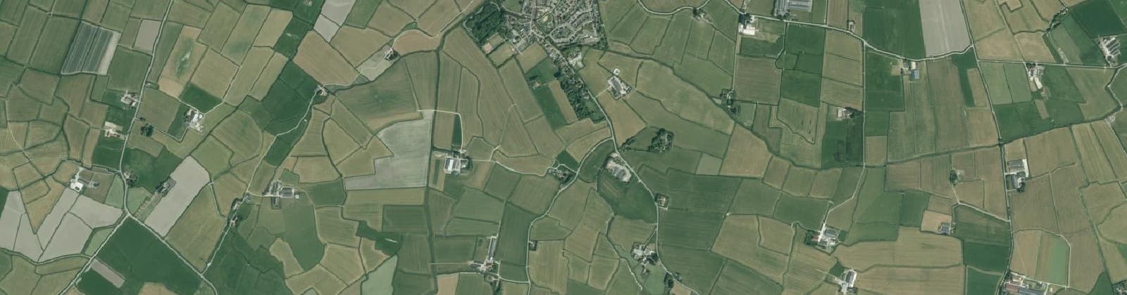 Luchtfoto van Tzum