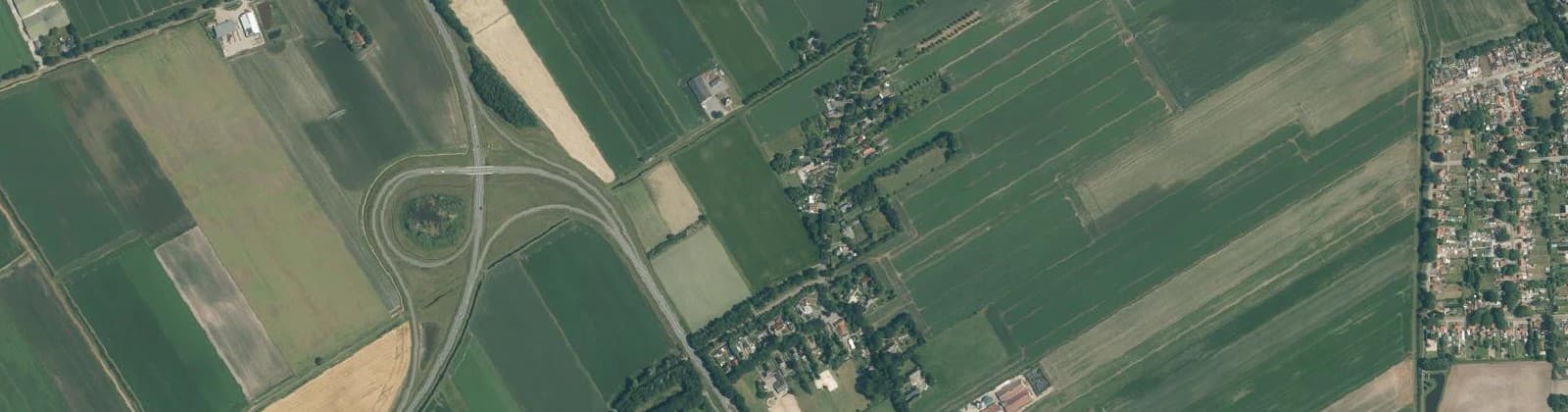 Luchtfoto van Wijk 09 de Maten