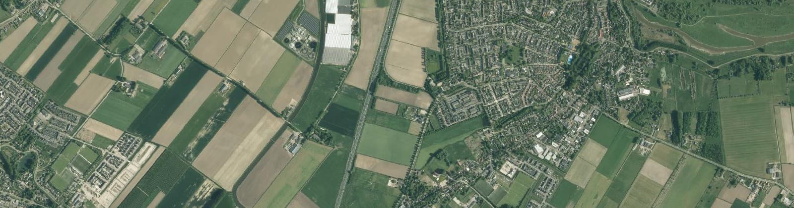 Luchtfoto van Sleeuwijk