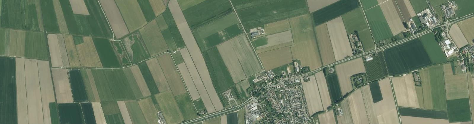 Luchtfoto van Eethen