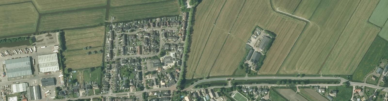 Luchtfoto van Nieuwland