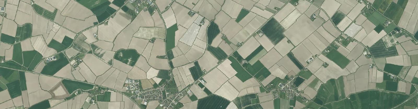 Luchtfoto van Oosternijkerk - Noordwest