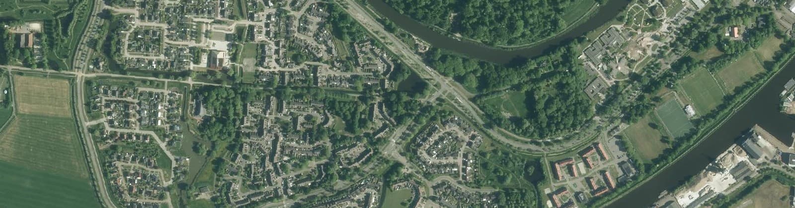 Luchtfoto van Tuikwerd