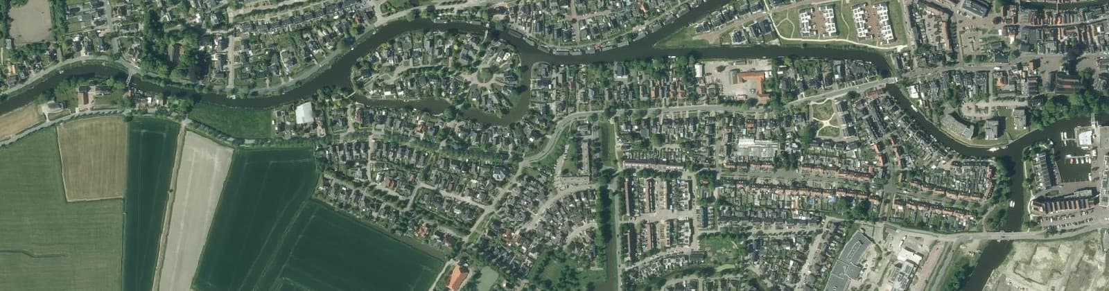 Luchtfoto van Appingedam-West