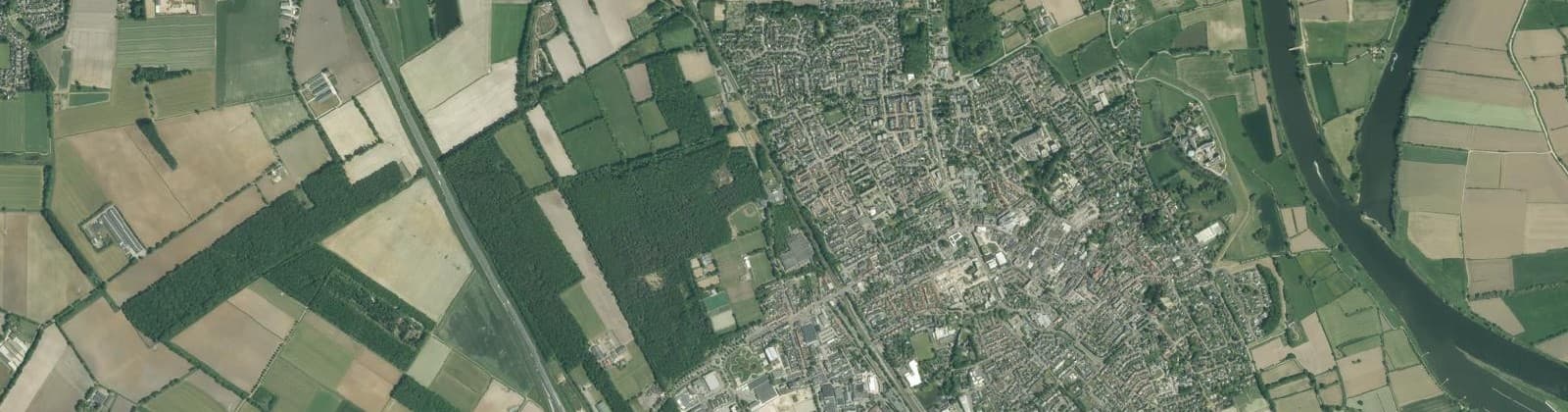 Luchtfoto van Boxmeer